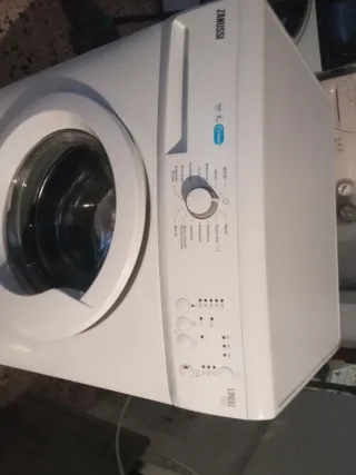 Lavadora Zanussi Blanca