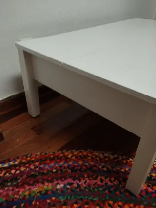 Mesa elevable Trulstorp Ikea blanca
