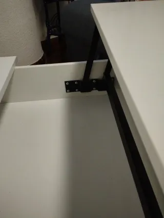 Mesa elevable Trulstorp Ikea blanca