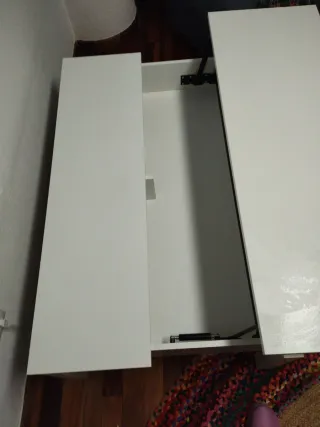 Mesa elevable Trulstorp Ikea blanca