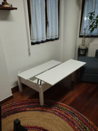 Mesa elevable Trulstorp Ikea blanca