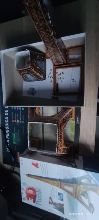 Puzzle 3D Torre Eiffel Ravensburger 44cm