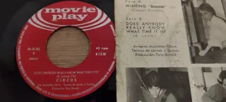 Disco Vinilo Single Wishing Circus