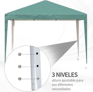 Carpa plegable 3x3