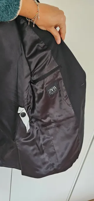 Blazer NUEVO  Zara Negro Talla 50