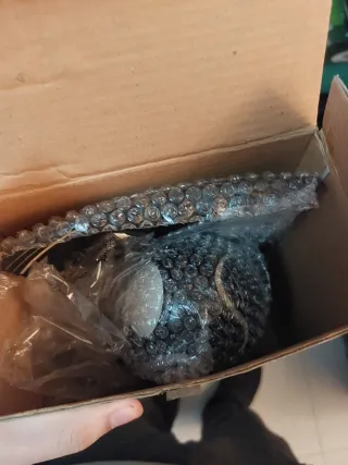 Centro de mesa decorativo madera y piedra