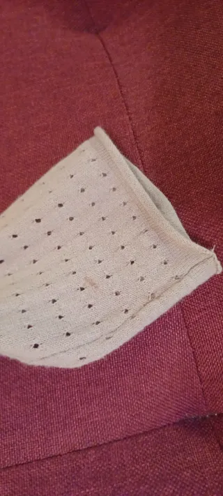 Maglia morbida traforata beige