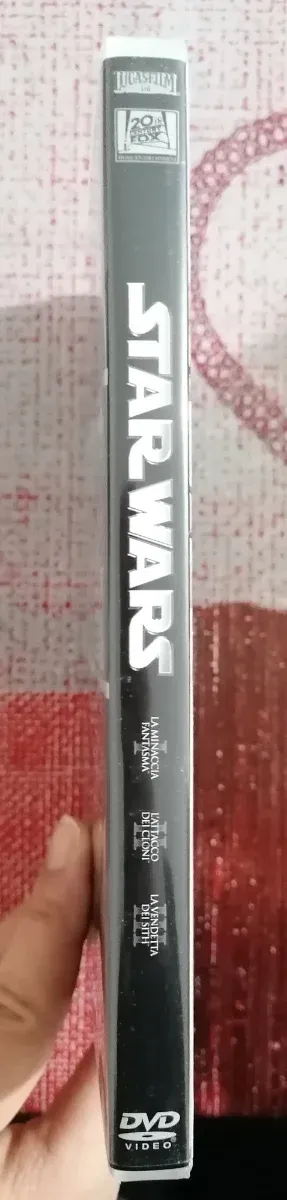 DVD Star Wars Trilogia Prequel