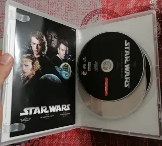 DVD Star Wars Trilogia Prequel