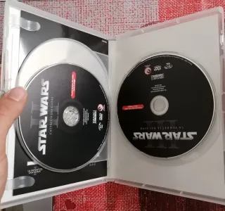 DVD Star Wars Trilogia Prequel