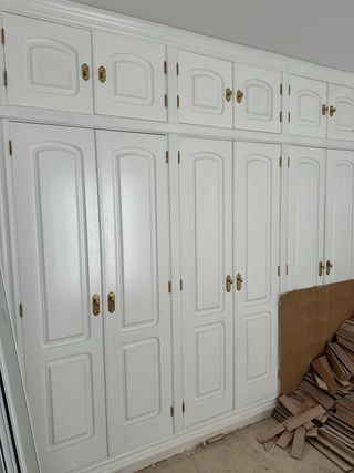 Puertas de armario empotrado madera maciza