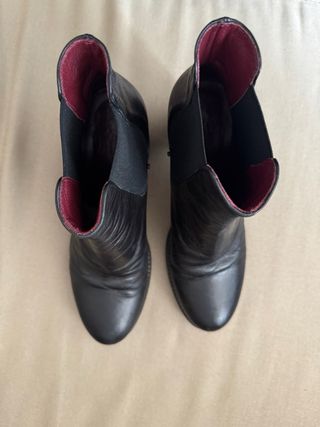 IXOS Stivaletti Tronchetti Pelle Tg 38