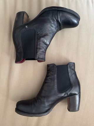 IXOS Stivaletti Tronchetti Pelle Tg 38