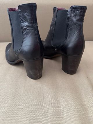 IXOS Stivaletti Tronchetti Pelle Tg 38