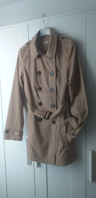 Gabardina Camel