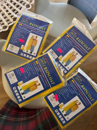 Chubasqueros Adulto Amarillo Talla XL