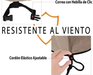 Fondello protettivo per divano da esterno beige