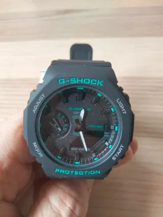 Reloj Casio G-Shock Negro y Turquesa