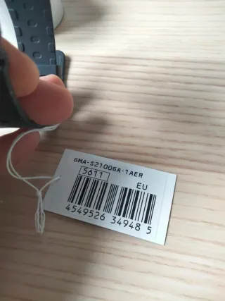 Reloj Casio G-Shock Negro y Turquesa