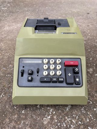 Calculadora Olivetti Vintage