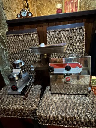 Picadora Profesional Sammic + Máquina Hamburguesas