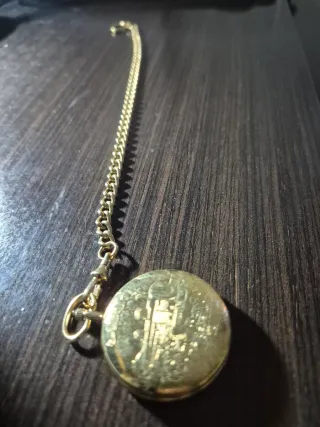 Reloj Bolsillo Lotus Vintage Grabado