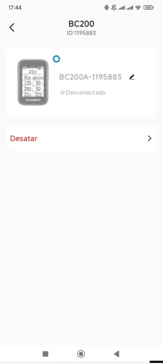 Ciclocomputador Coospo BC200