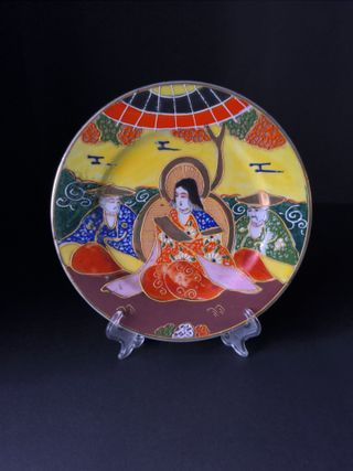 Pratos Satsuma Japão Porcelana