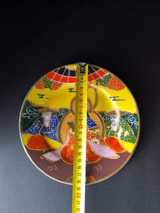 Pratos Satsuma Japão Porcelana