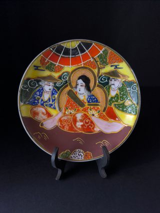 Pratos Satsuma Japão Porcelana