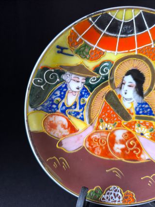 Pratos Satsuma Japão Porcelana