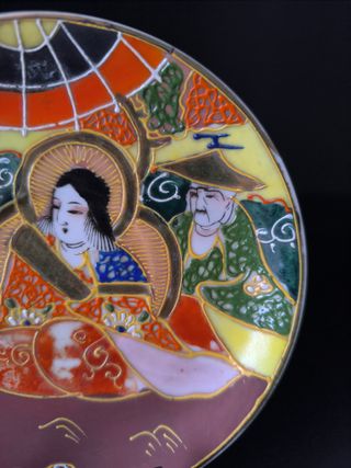 Pratos Satsuma Japão Porcelana