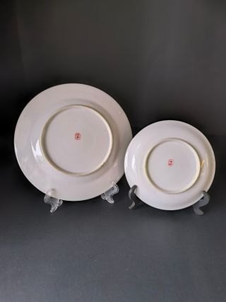 Pratos Satsuma Japão Porcelana