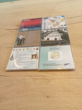 Lote 6 CDs Música Variada