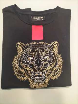 T-shirt con stampa Tigre