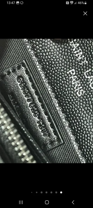 Bolso YSL , a estrenar, Negro Piel Matelassé