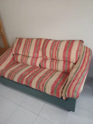 Sofá-cama 2 plazas de 1,90 de ancho.