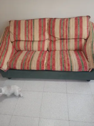 Sofá-cama 2 plazas de 1,90 de ancho.