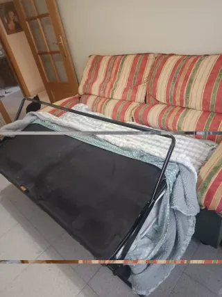 Sofá-cama 2 plazas de 1,90 de ancho.