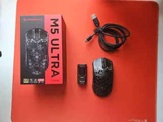 MAMBASNAKE M5 Ultra Ratón Gaming Negro