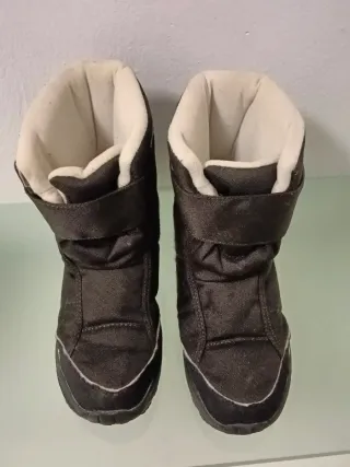 Botas de nieve niña/niño talla 34