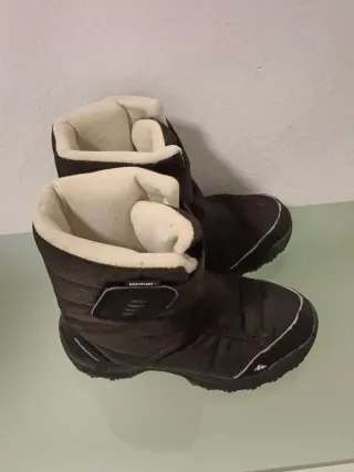 Botas de nieve niña/niño talla 34