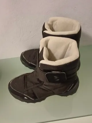 Botas de nieve niña/niño talla 34