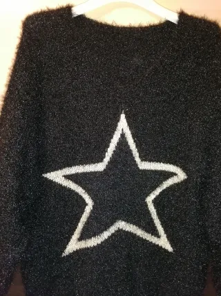 Jersey negro Estrella Dorada