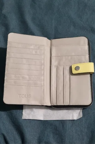 Cartera TOUS mujer beige