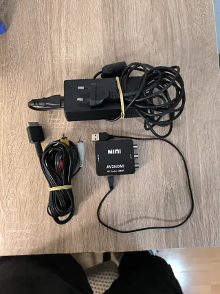 Consola PS2 Slim con 4 mandos, Multitap + Adaptado