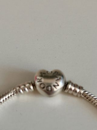 Pulsera Pandora Corazón Plata