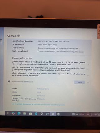 Portátil HP Convertible Plata/Oro 1TB 8GB RAM