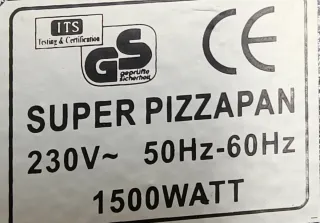 Super pizza pan 40cm 1500w