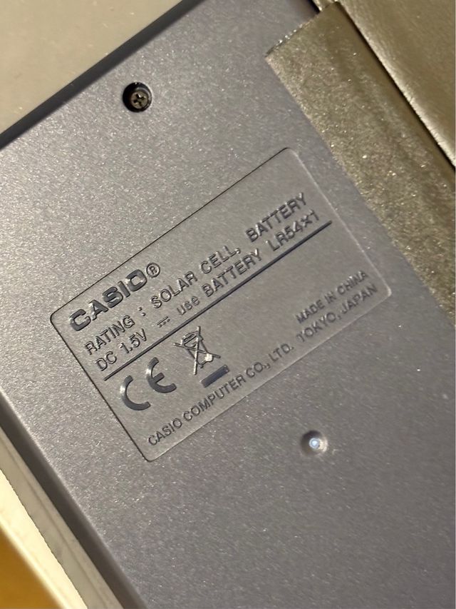 Calculadora Casio SL-320TER+ Euro & Tax